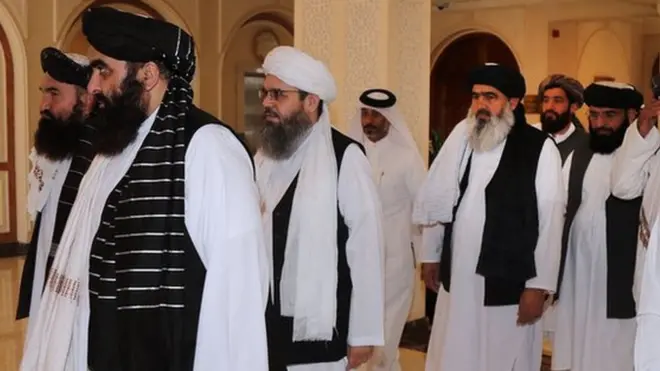 دوحا میں افغان طالبان (فائل فوٹو)
