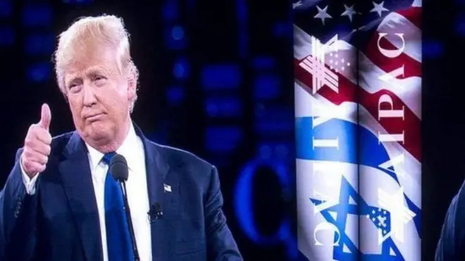 سبق لترامب ان عبر عن دعمه القوي لاسرائيل