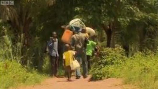 Родина Марі іде "Голодним шляхом" у ДРК