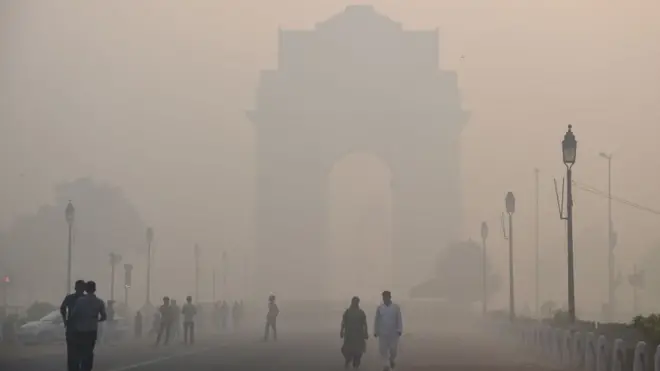 In Delhi, air pollution is especially bad in winters due to stubble burning