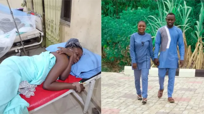 Foto Ada Uburu kesara na soshal midia ebe ọ sị na ọ gara inata ọgwụgwụ maka ime tepụrụ n'afọ ya n'ihi aka ike di ya ji soro ya