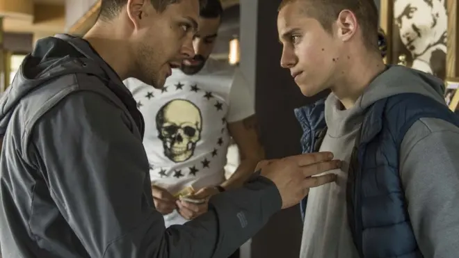 Miloš Biković u filmu Južni vetar