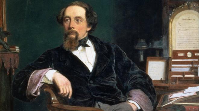 Charles Dickens, novelista inglés del siglo XIX. Considerado uno de los más grandes escritores del idioma inglés. (1812-1870)