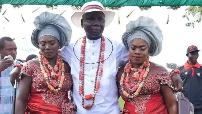 Prince Erere Nana and im wives