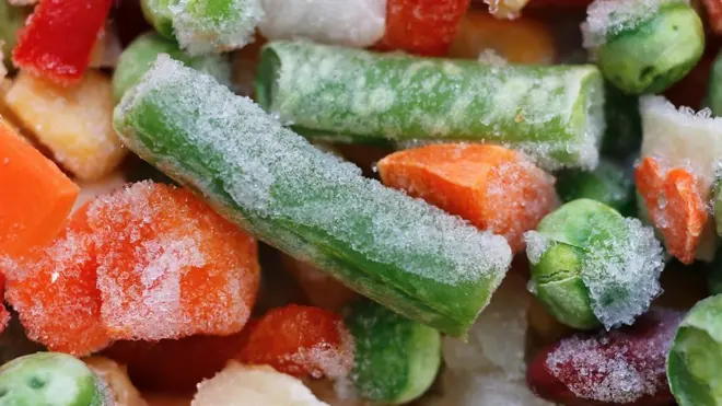 Vegetales congelados