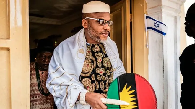 "Nnamdi Kanu arrested today": [Ipob news] 'Nnamdi Kanu extradition arrest' in Nigeria ', go appear for Nigeria court - 'Abubakar Malami'