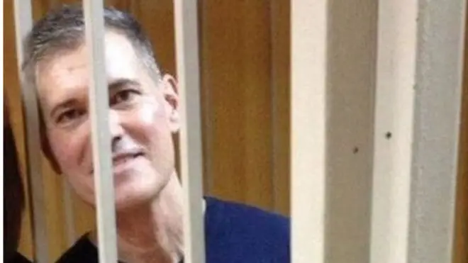 Гейлен Грандстафф и его супруга Анна в течение прошедших 20 месяцев могли видеться только через решетку