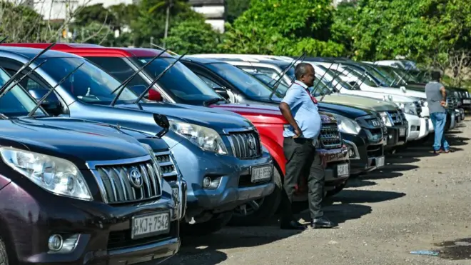 Sri Lanka government vehicles