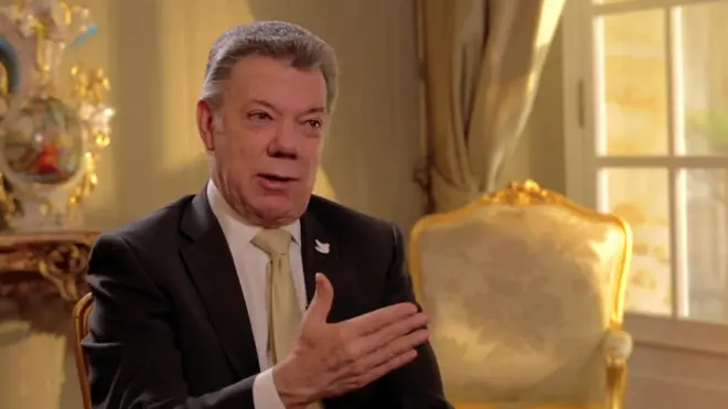Juan Manuel Santos, presidente de Colombia