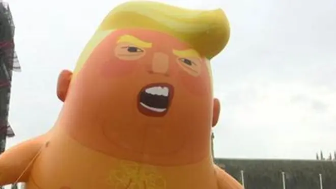 دمية ترامب الرضيع