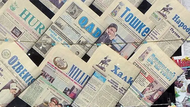 O'zbekistonda nashr qilinadigan gazetalar