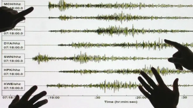 Badan Meteorologi, Klimatologi, dan Geofisika (BMKG) mencatat pusat gempa berada di 18 kilometer sebelah timur laut Kabupaten Pidie Jaya.