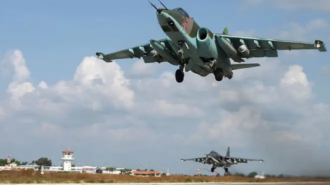 مقاتلات روسية في سوريا