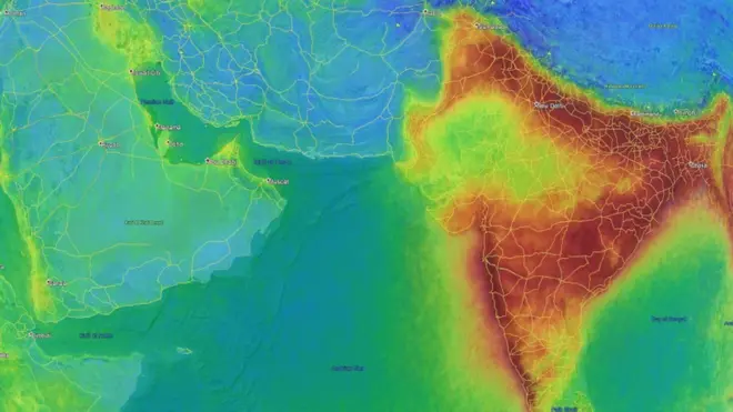 Формальдегіди, виміряні за допомогою S5P-Tropomi: на карті дані за чотири місяці спостережень, до квітня поточного року
