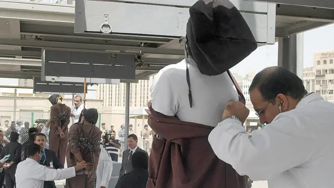 Death penalty still dey for Saudi Arabia, Kuwait and oda Middle East kontris