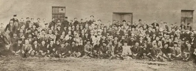 Članovi Velike narodne skupštine u Podgorici u novembru 1918. godine