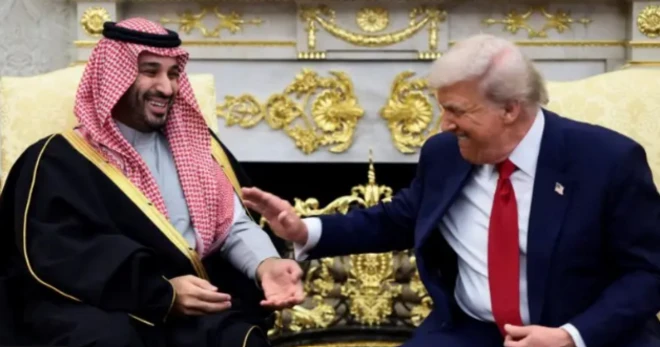 ماذا ناقش ابن سلمان مع ترامب خلال لقائهما في البيت الأبيض؟