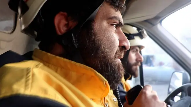 syrian rescue team