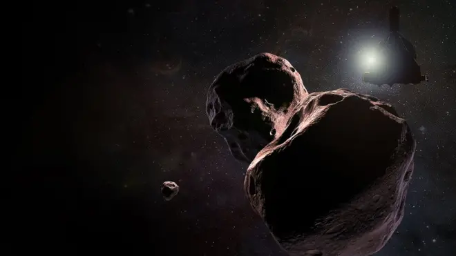 Artwork: At this stage, scientists can only speculate what Ultima Thule looks like