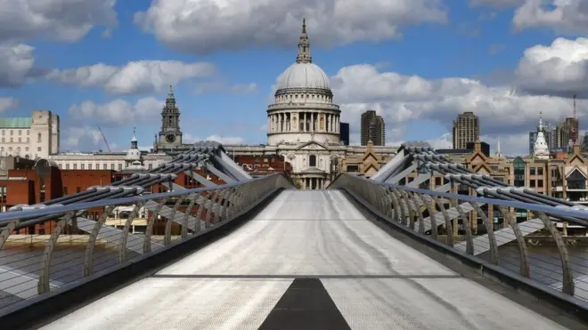 ሚሊንም ብሪጅ ኣብ ለንደን