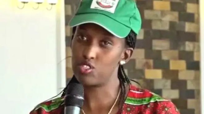 Cathy Kezimana umwe mu bakandida ba CNL baherutse gufungwa