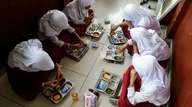 MBG di sekolah dasar