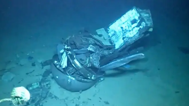 Titan sub wreckage