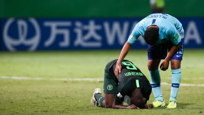 Nigeria U17 crash out of Fifa U17 world Cup