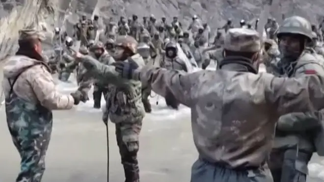 गलवान में झड़प