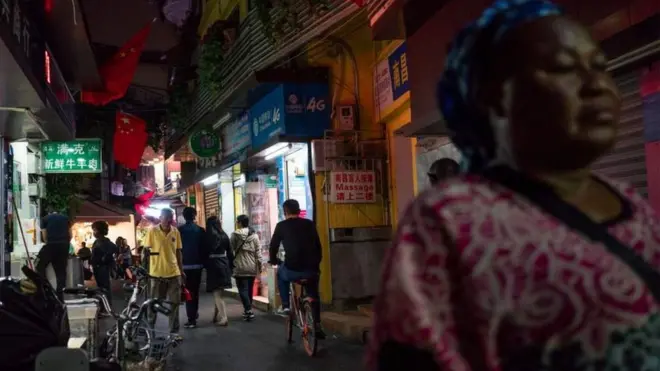 ኣፍሪቃውያን ኣብ ቻይና