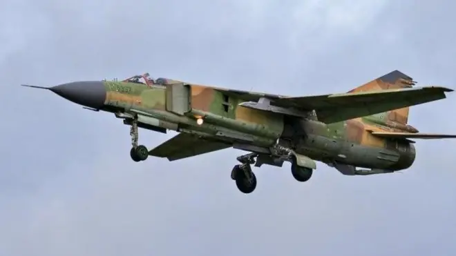 叙利亚空军已经在冲突中损失了多架米格-23战机