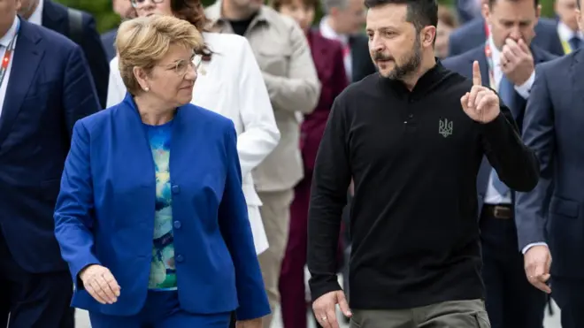 Зеленский и Виола Амхерд