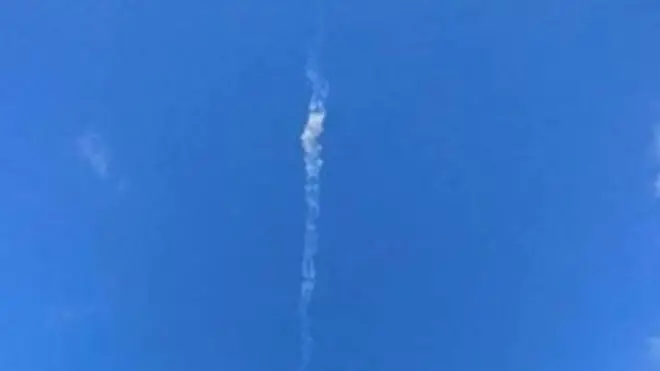 Los habitantes de Pinar del Río en Cuba dijeron haber visto "una bola de fuego" en el cielo.