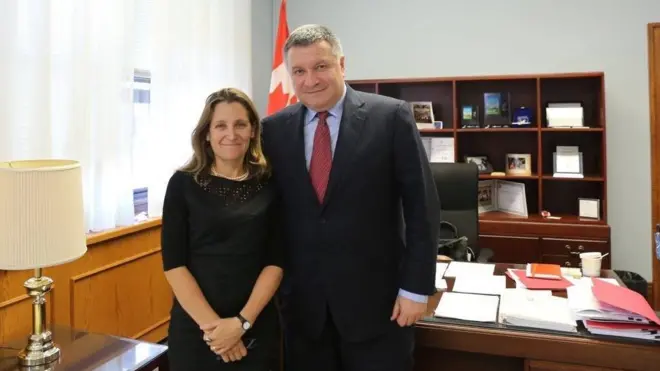 Аваков та Фріланд