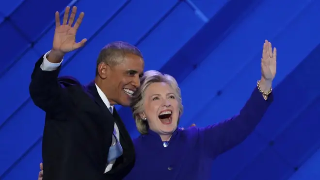 Barack Obama ve Hillary Clinton