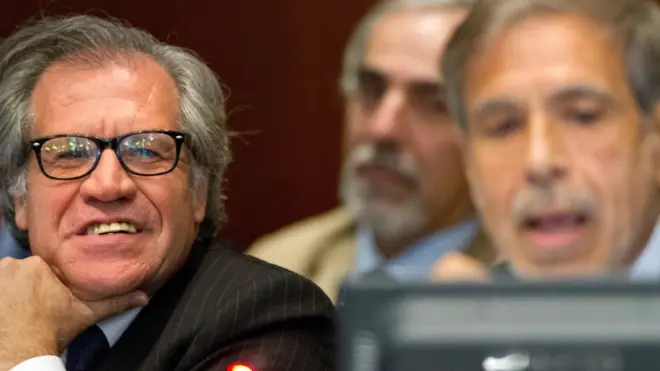 Durante la sesión de este jueves, Almagro le pidió a la OEA que actuara sobre puntos que crean división entre la oposición y el gobierno venezolanos.