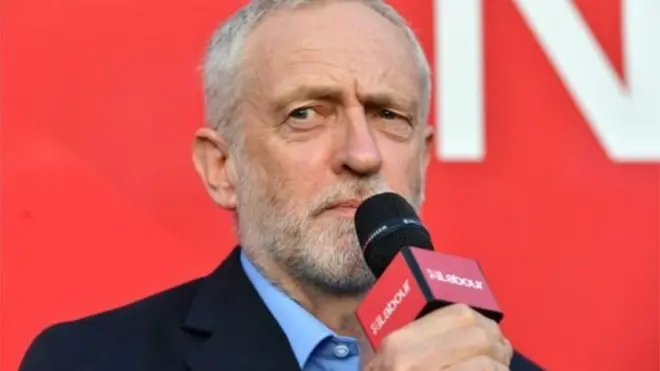 工党领袖科尔宾