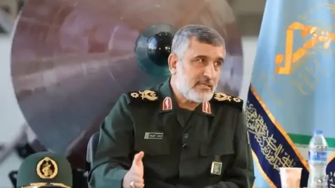 سرتیپ امیرعلی حاجیزاده، فرمانده نیروی هوافضای سپاه پاسداران