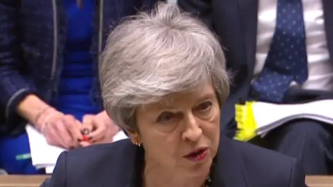 Theresa May, primera ministra británica