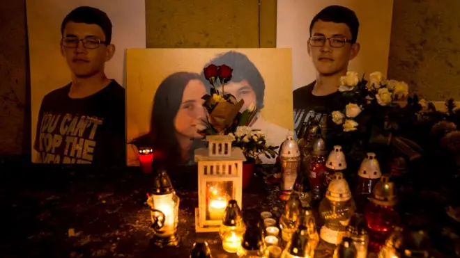 Vụ giết chết Jan Kuciak và Martina Kusnirova, cùng ở tuổi 27, vào tháng 2/2018 đã khiến người dân Slovakia xuống đường phản đối chính phủ