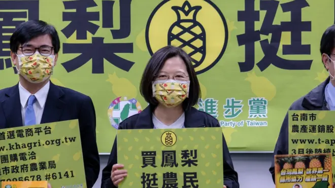台灣中南部農民為民進黨重要的票源。