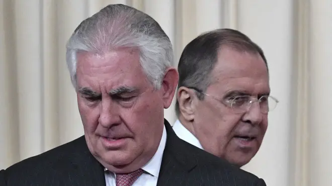 Тиллерсон и Лавров