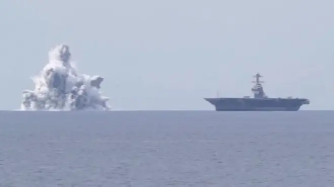 Авианосец USS Gerald R. Ford