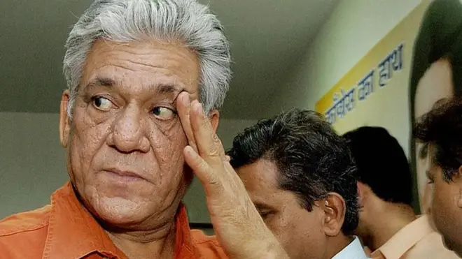 اوم پوری نے ایک ٹی وی ٹاک شو میں بات کی تھی