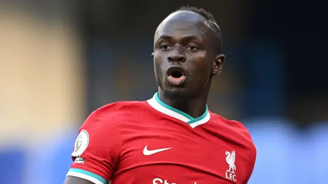 Liverpool forward Sadio Mane