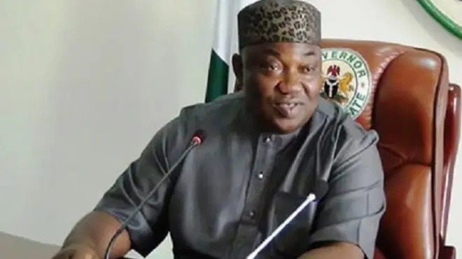Ugwuanyi bụ onye pati PDP, nke nọbụ na ọchịchị na Naịjirịa