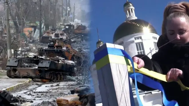 Год назад российские войска отступили из Бучи.