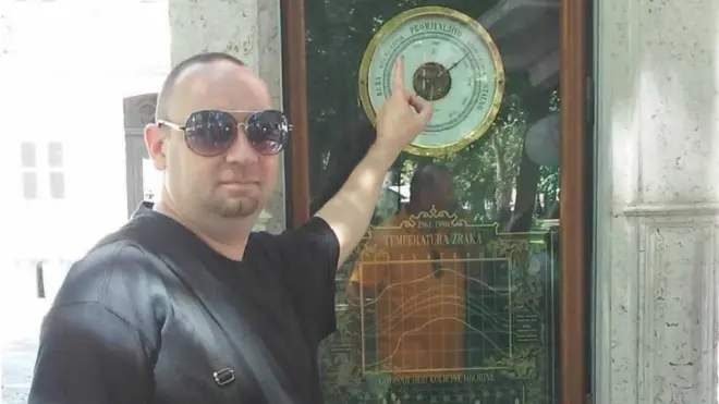 Марко Чубрило у Загребу, показује да ће време бити променљиво ових дана