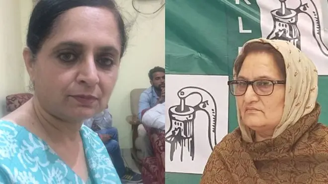 मृगांका सिंह और तबस्सुम