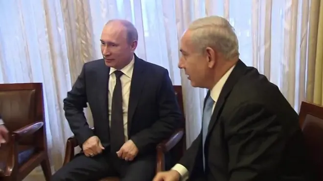 الرئيس الروسي ورئيس الوزراء الإسرائيلي يلتقيان في موسكو